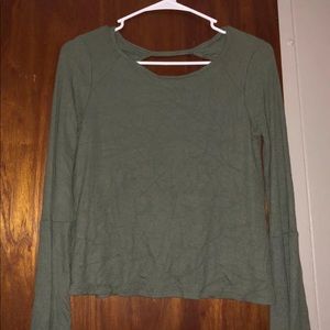olive green long sleeve
